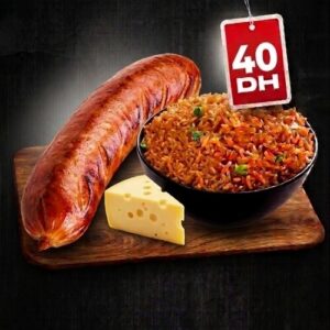 Saucisse Plat Cheese